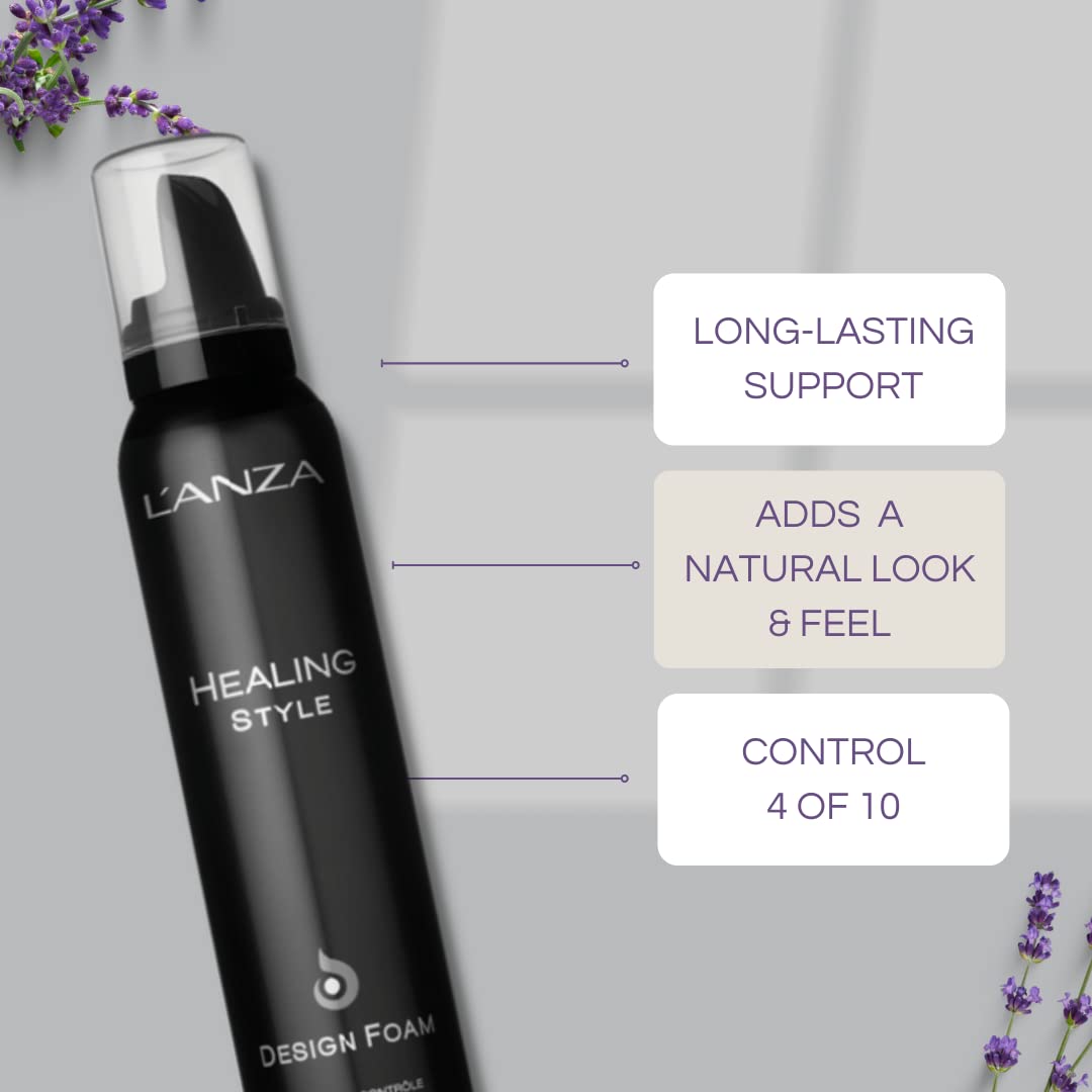 Healing Style Design Foam by L'Anza, 7.1 Ounce