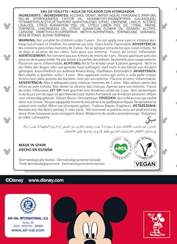 Mickey Mouse, Disney, Fragrance, for Kids, Eau de Toilette, EDT, 3.4oz, 100ml, Cologne, Spray, Made in Spain, by Air Val International