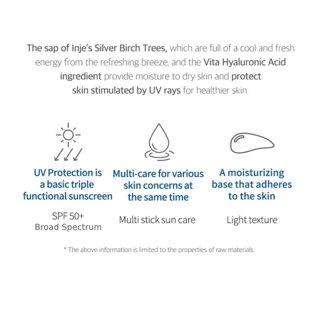 ROUND LAB Birch Juice Moisturizing UVLock Sun Stick 19g, 0.67oz. | Korean sunscreen, No White Cast, Strong UV Protection, portable sunscreen, Non-Toxic sunstick, Perfect for Outdoor activities