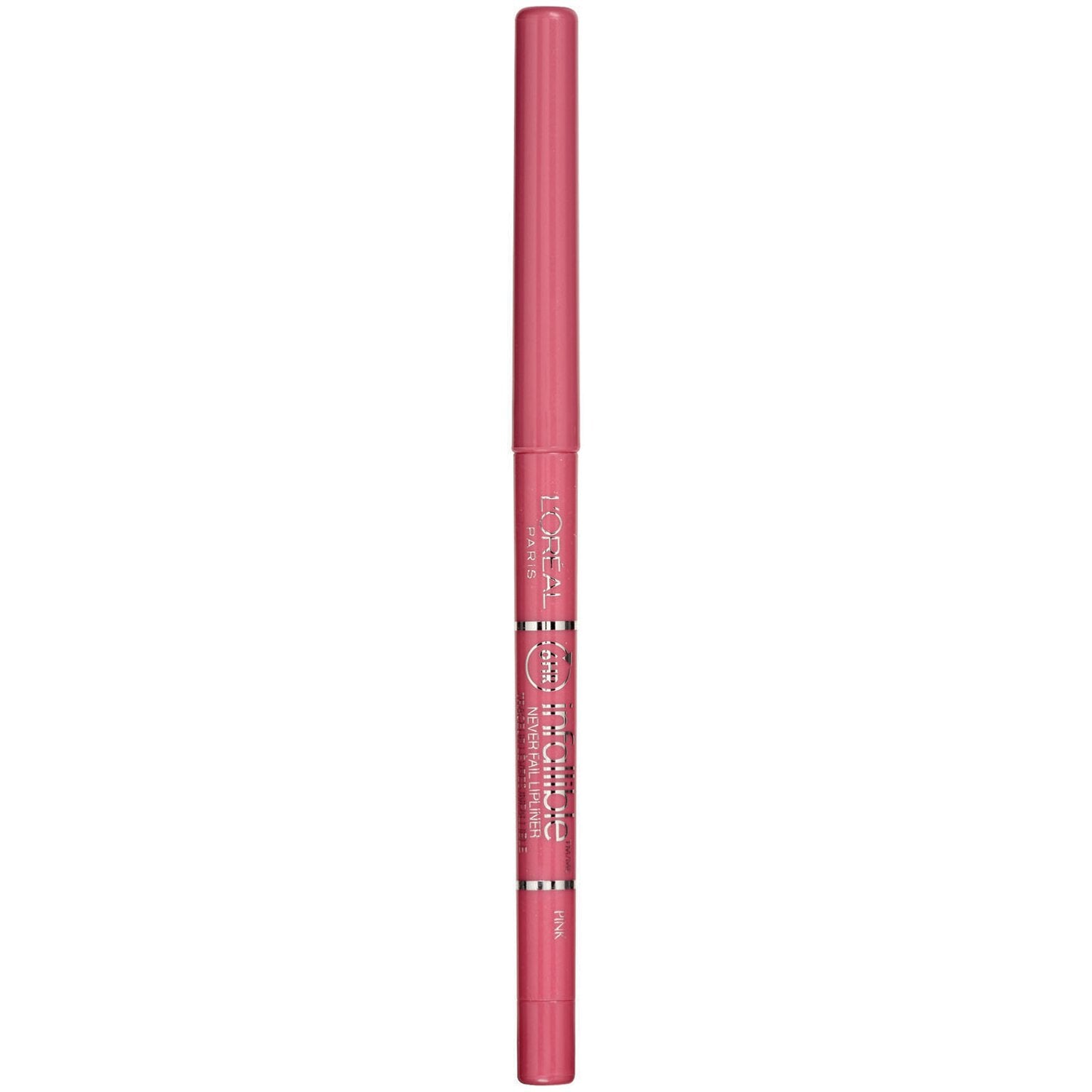 L'Oréal Paris Colour Riche Never Fail Lip Liner, Pink, 0.009 oz.