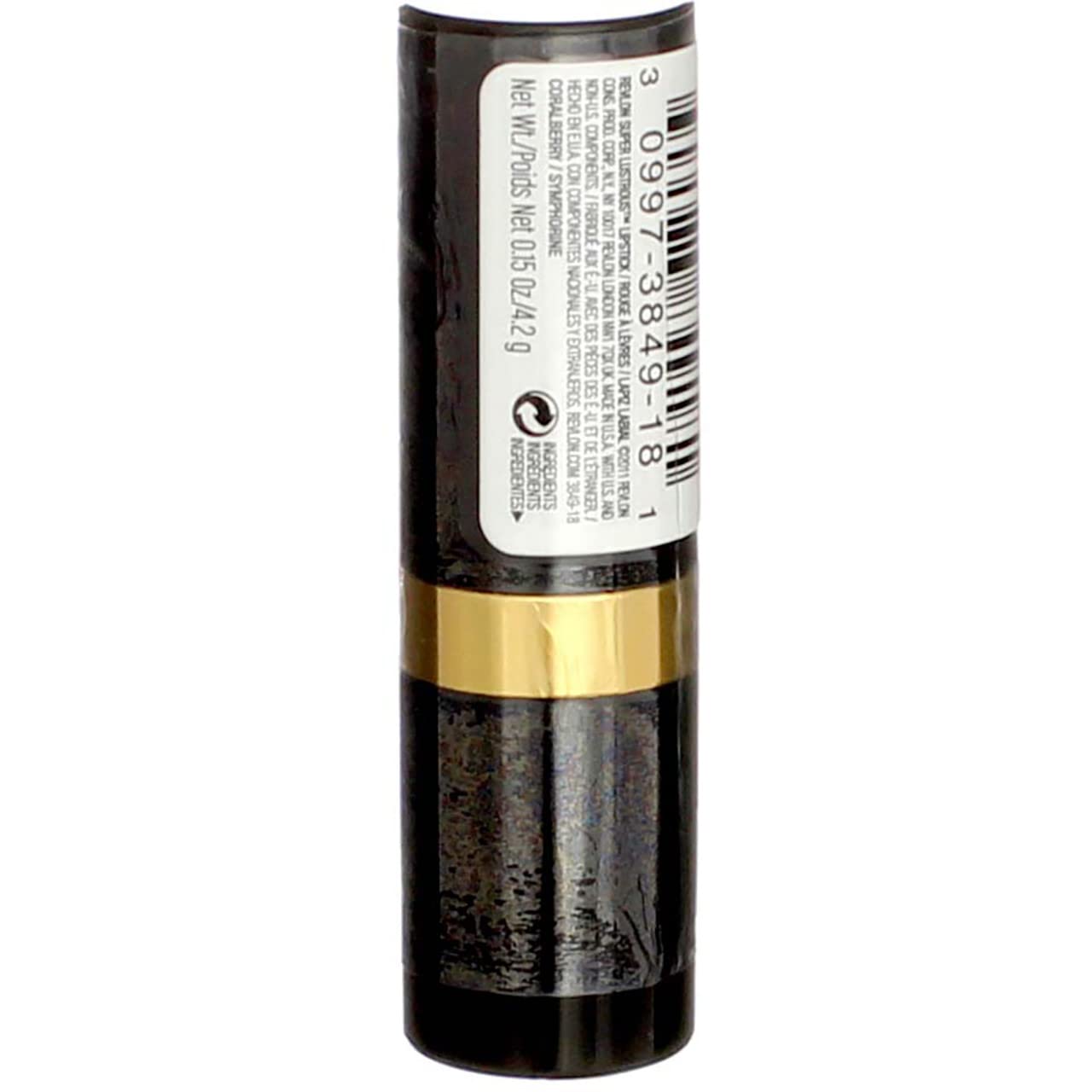 Revlon Super Lustrous Lipstick Creme, Coralberry, Coral Berry 674 (Pack of 6)