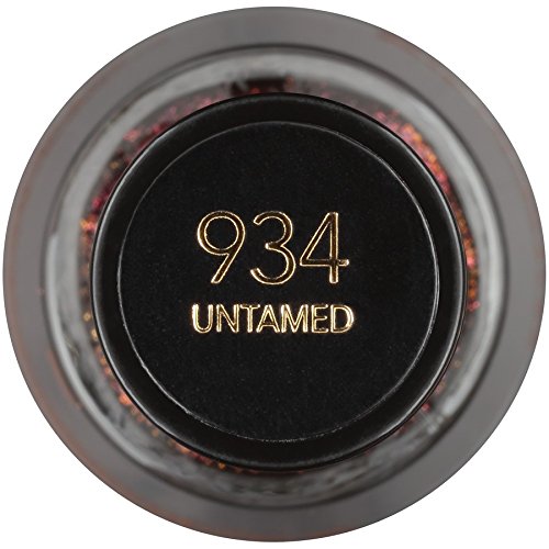 Revlon Nail Enamel, Chip Resistant Nail Polish, Glossy Shine Finish, in Nude/Brown, 934 Untamed, 0.5 oz