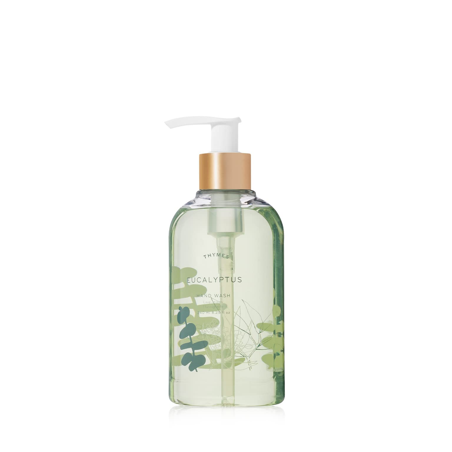Thymes Hand Wash, Eucalyptus, 8.25-Ounce Pump Bottle