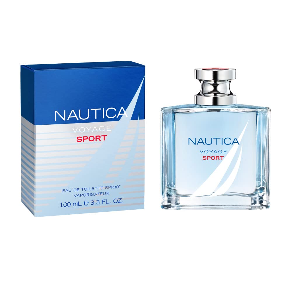 NAUTICA Voyage Sport Wood Eau De Toilette For Men - 100Ml