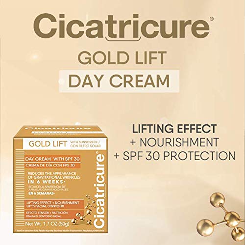CICATRICURE GOLD LIFT DAY CREAM THREE PACK