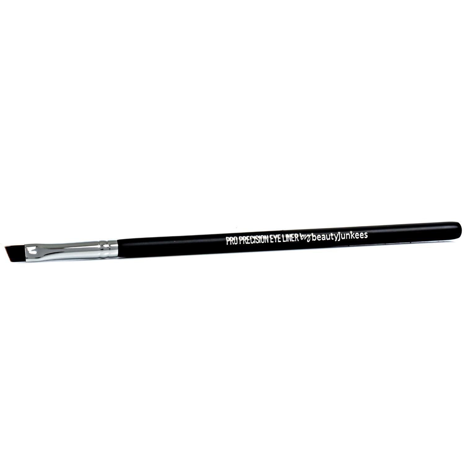 Eyeliner Brush: pro Precision Gel Eye Liner Makeup Brush with Thin Angled Bristle for Controlled Lash Liner Application; Premium Quality (Synthetic)