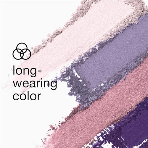 Clinique All About Shadow Quad | Long Lasting, Crease + Fade Resistant + Safe For Sensitive Eyes, Pink Chocolate, 0.05 Ounce