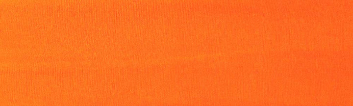 Kenz Laurenz Soft and Stretchy Elastic Cotton Headbands, Pack of 12 -Neon Orange