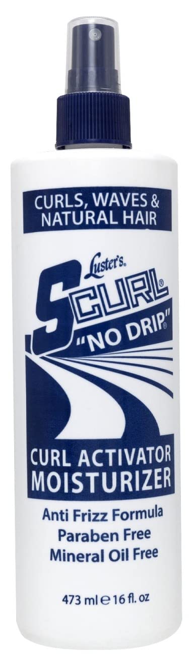 Lusters S-Curl Activator Moisturizer No-Drip 16oz (3 Pack)
