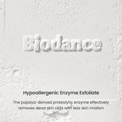 Biodance Hydro Ceramide Cleansing Powder, Gentle Exfoliating Daily Facial Cleanser with Hyaluronic Acids & Ceramides, Enzyme Powder | 0.03 oz x 30ea