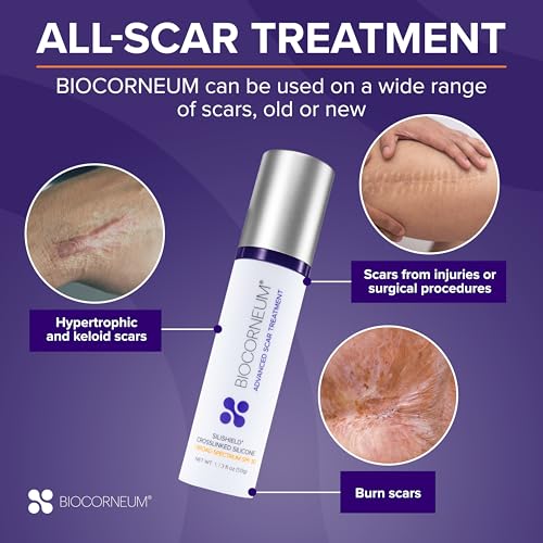 Advanced Scar Treatment with Silishield® & SPF 30 20g – Made in The USA, Fast-Drying, Water-Resistant Silicone Scar Gel - Surgeon Recommended for New & Old Scars - Suitable for Children Over 6 Months