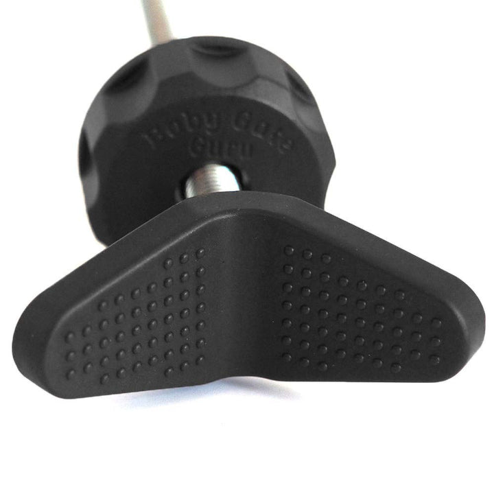 Baby Gate Guru Extra Long M8 (8mm) Stair Banister Adapter Y-Spindle Rods 2 Pack for Pressure Mounted Baby and Pet Safety Gates (8mm, White)