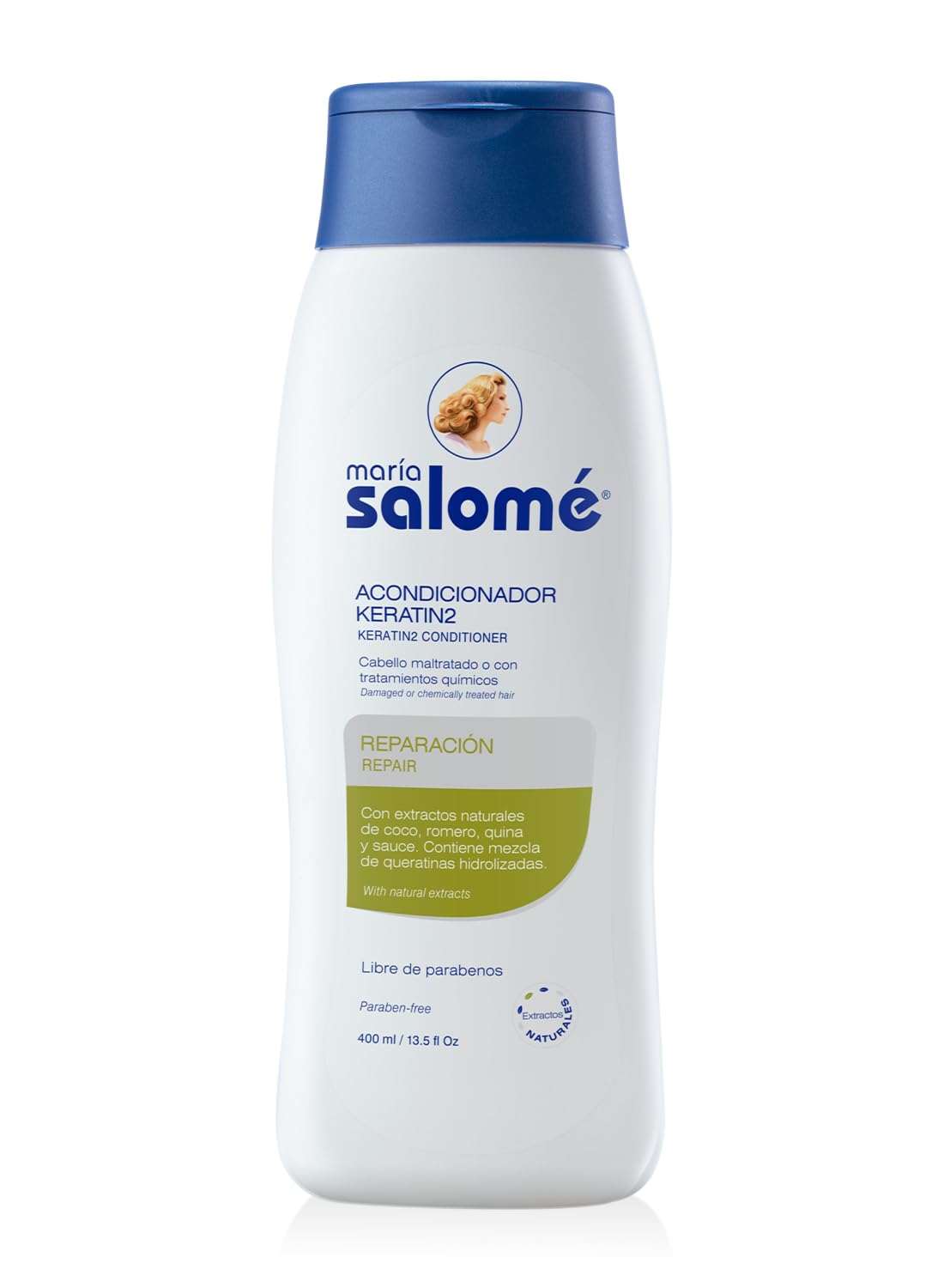 Maria Salome Acondicionador Keratin2 Conditioner 400ml 13.5 fl Oz