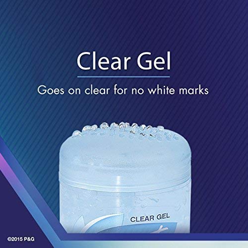 Secret Outlast Antiperspirant and Deodorant Clear Gel, Completely Clean 2.6 Ounce (Pack of 4)