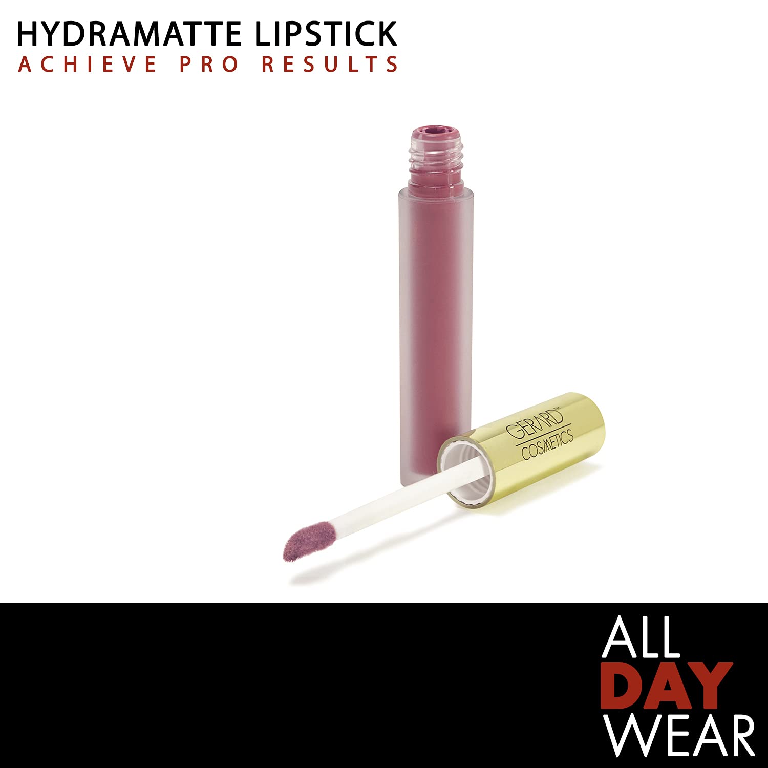 Gerard Cosmetics HydraMatte Liquid Lipstick 90210- MATTE FINISH STAY ALL DAY, Comfortable long wear CRUELTY FREE & USA MADE