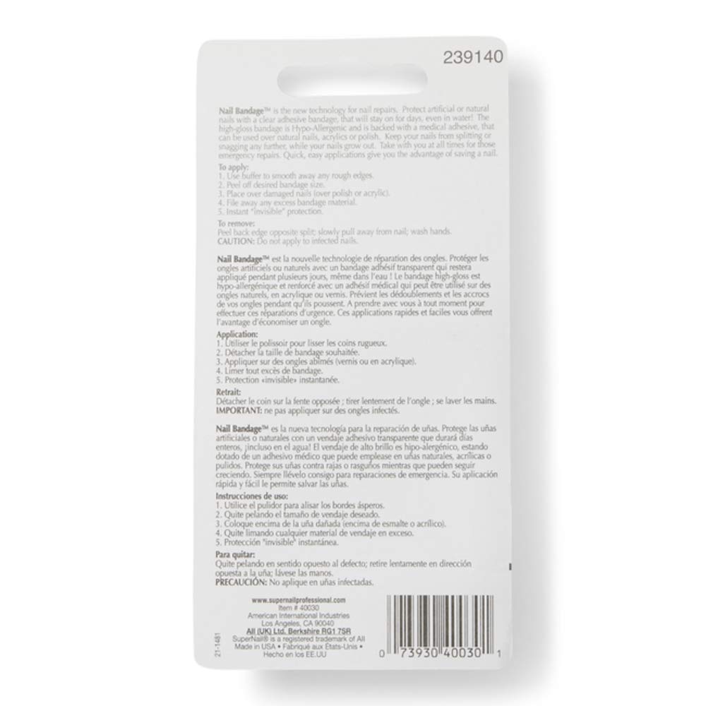 Nail Bandage Instant Nail Repair