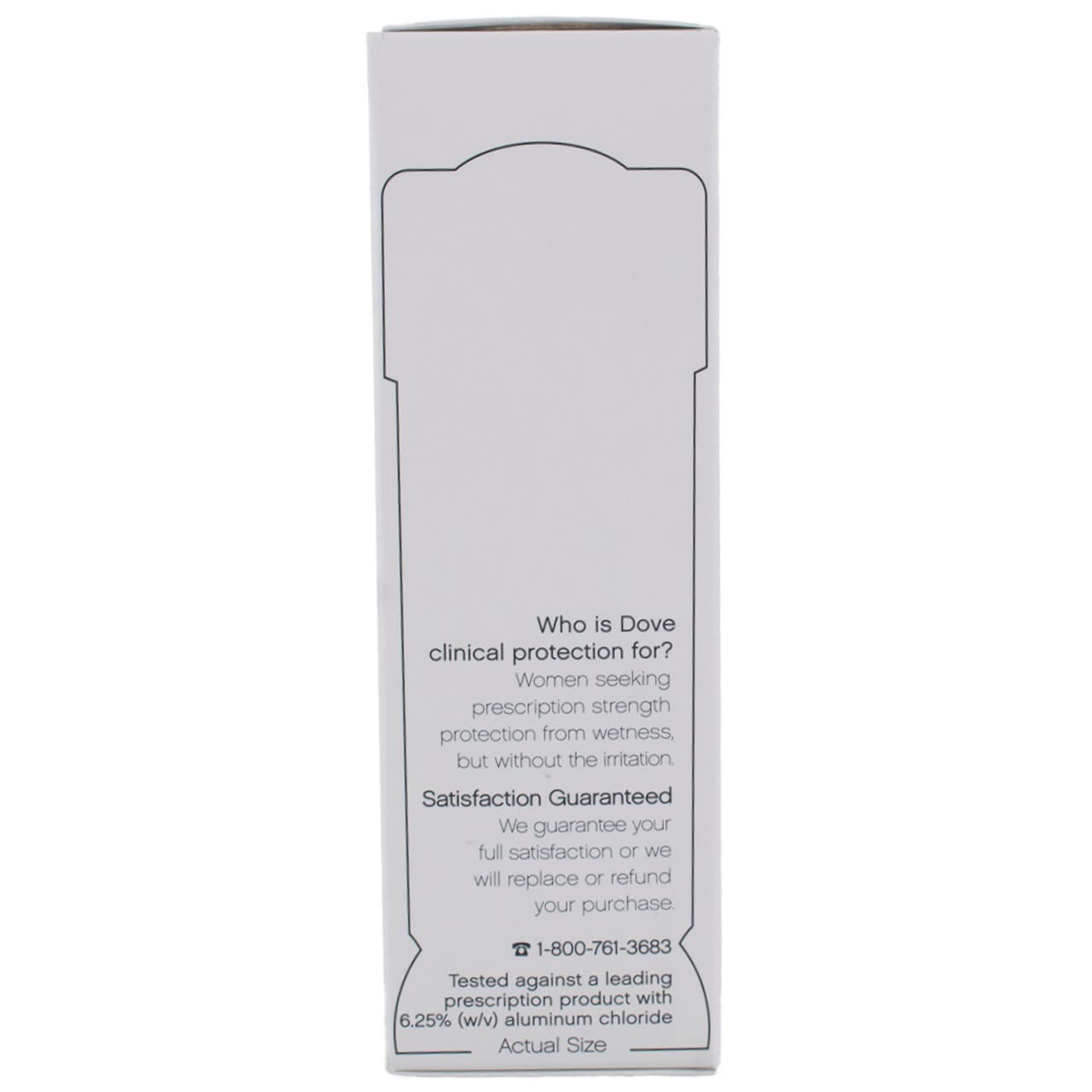 Dove Clinial Protection Deodorant, Original Clean, 1.7 oz (6 Pack) (Bundle)