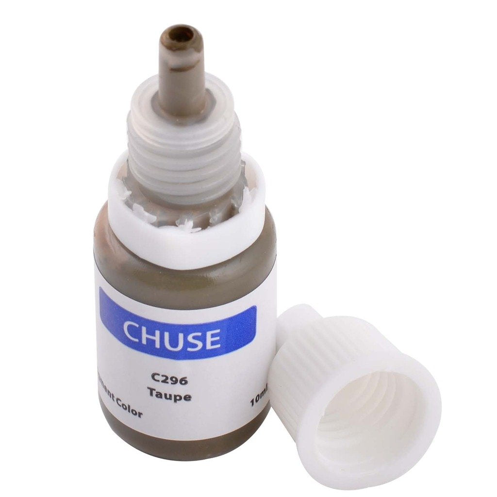 CHUSE C296, 10ml, Taupe, Passed SGS,DermaTest Micro Pigment Cosmetic Color Permanent Makeup Tattoo Ink