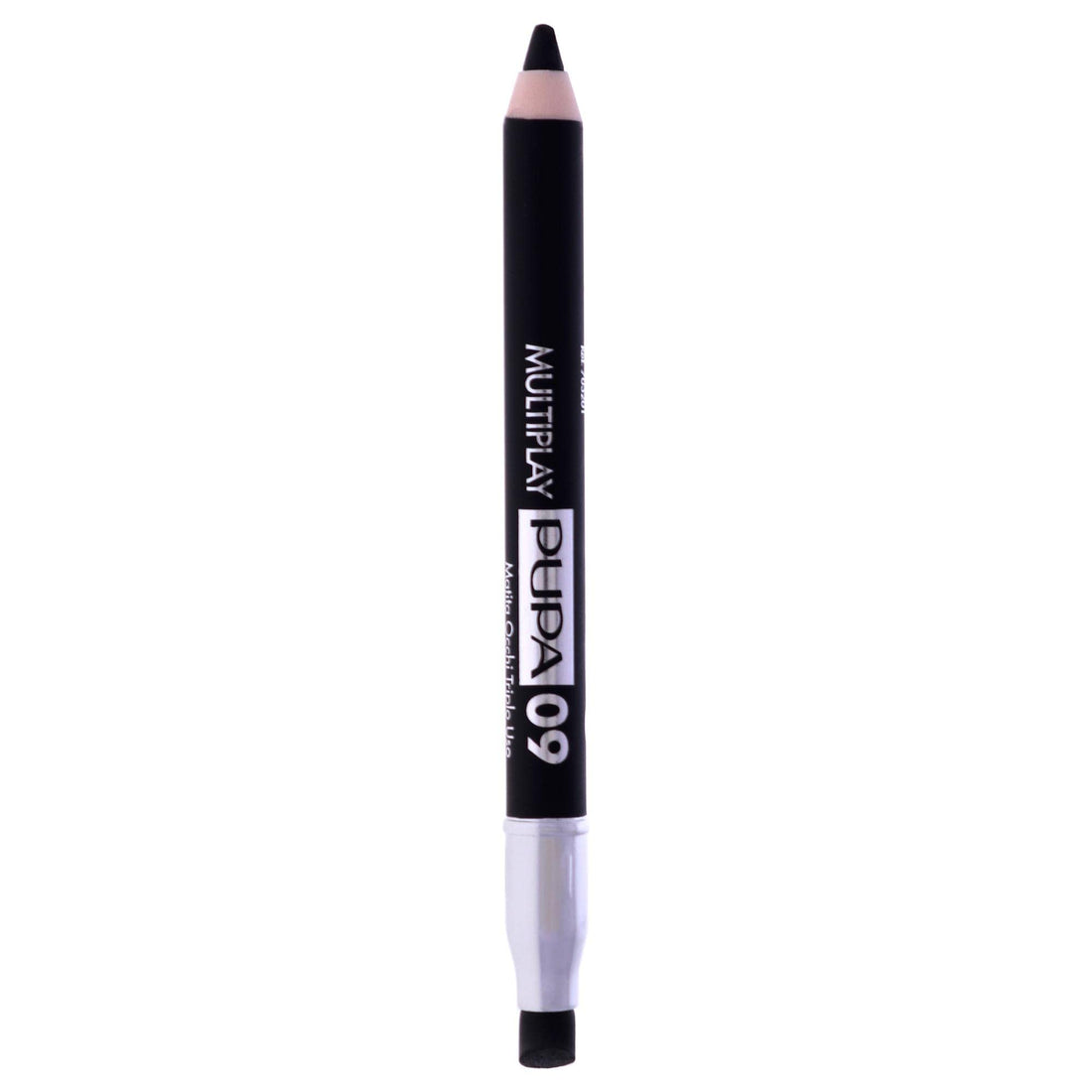 Pupa Milano Multi-Play Triple Purpose Eye Pencil - Eyeliner To Perfectly Line The Eyes - Intensifying Look - Eyeshadow For Perfectly Blendable Pure Color - 09 Black - 0.04 Oz