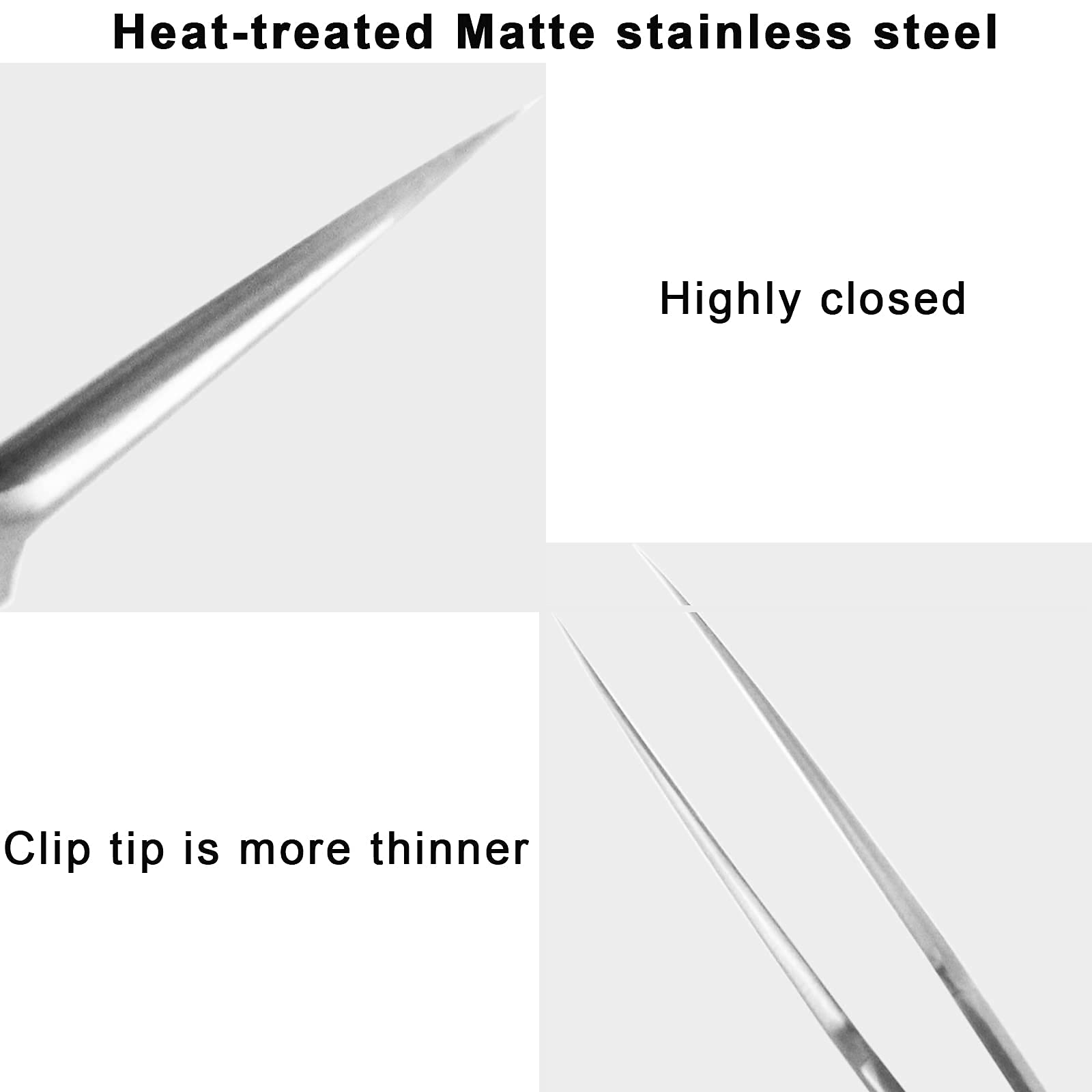 MUZE Professional Facial Milia Removal and Whitehead Pointed Tweezers - Precision Sharp Needle Nose Tool for Blackhead ,Pimple Popper & Fat Particles Remover - Zit and Pimple Acne Removal