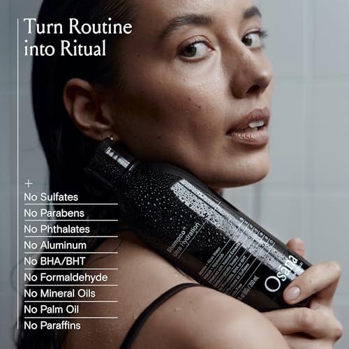 Osana Shampoo + Conditioner Set, Shea Butter & Coconut Oil for Normal-Dry Hair Types, Balance Moisture and add Shine, Vanilla & Coconut Scent - 11.8oz Each