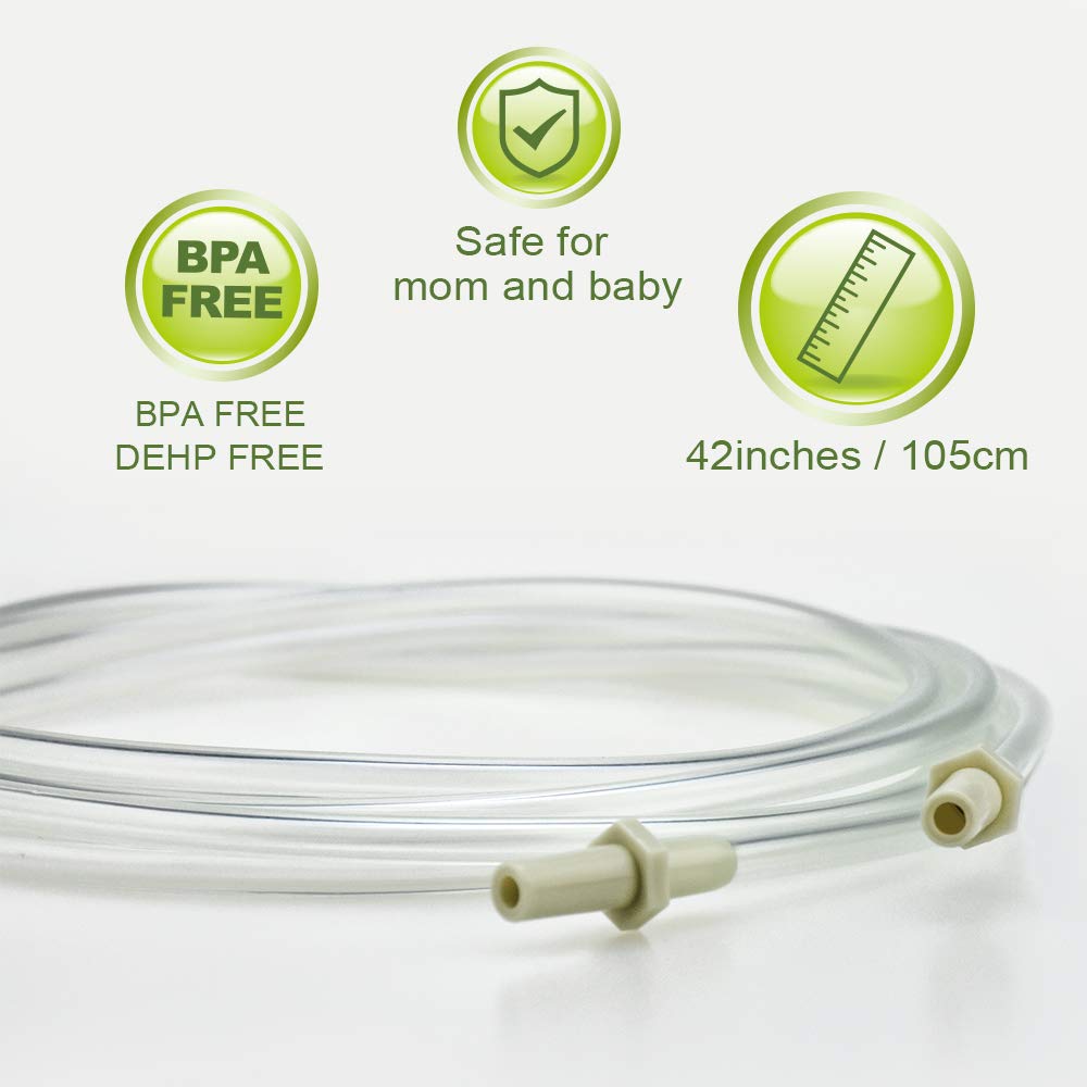 4 Tubing for Medela Pump in Style Advanced Breast Pump Release After Jul 2006. in Retail Pack. Replace Medela Tubing #8007212, 8007156 & 87212. BPA Free. Made by Maymom