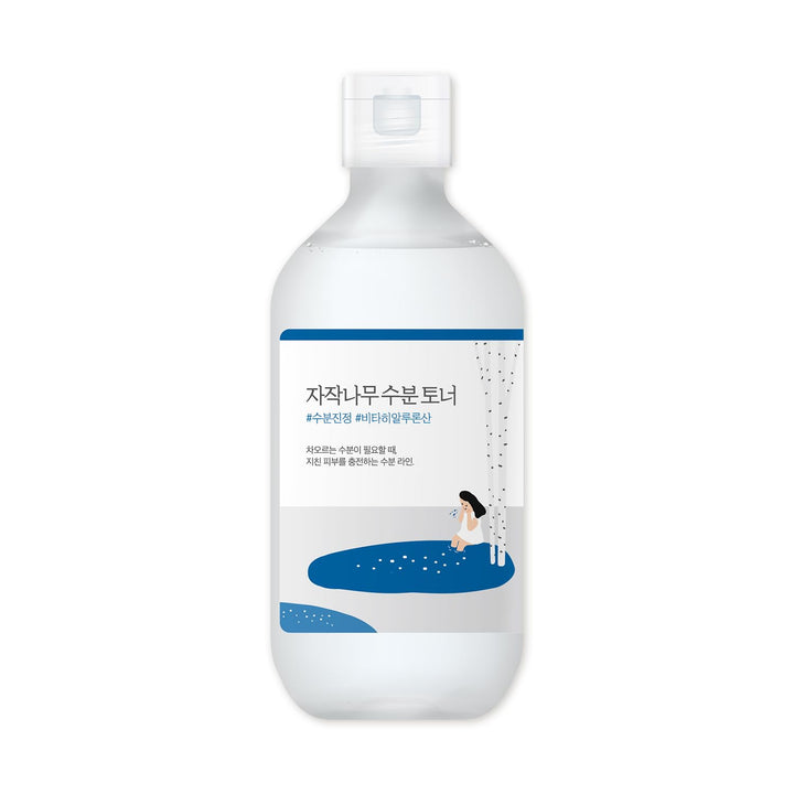 ROUND LAB Birch Juice Moisturizing Toner 300ml / Vita Hyaluronic Acid, Alcohol-Free, Fragrance & Essential oil-Free Hydrating Toner