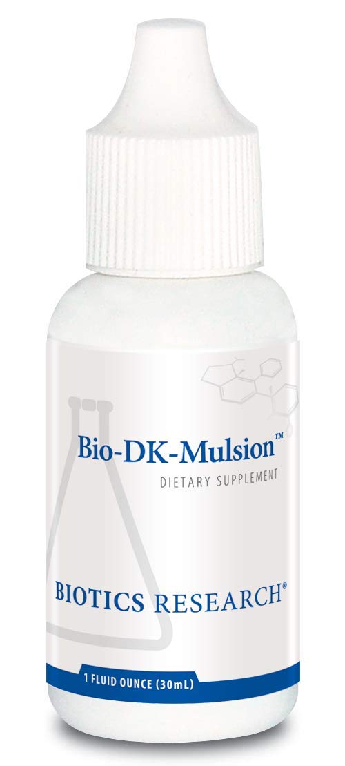 Biotics Research Bio-DK-Mulsion™–Emulsified Liquid Vitamin D and K, D3 Drops 125 mcg & Vitamin K (K1, K2) 300 mcg MK-7–Supports Stronger Bones, Musculoskeletal Strength, Healthy Heart & BMI 1 fl oz