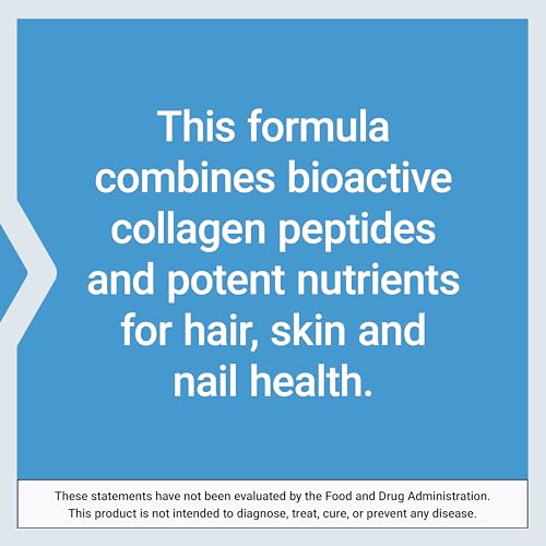 Life Extension Hair, Skin & Nails Collagen Plus Formula - Promotes Collagen & Keratin Health - with Niacin, Vitamin B6, Biotin, Calcium & Zinc - Non-GMO – 120 Count(Pack of 1)