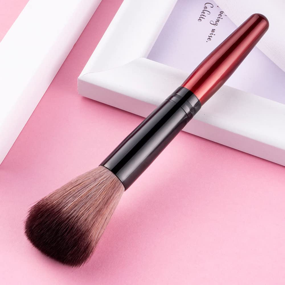 AKOAK 1 Pack Makeup Brush Blush Brush, Soft Nail Art Dust Brush, Base Makeup Brush, Kabuki Brush and Large Powder Mineral Brush for Daily Makeup