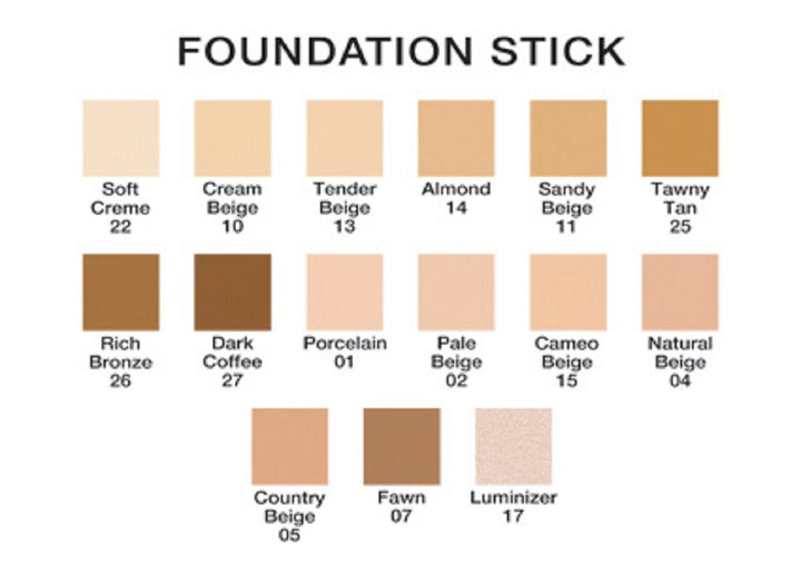 Beauty Deals Beauty Deals Creamy Conditioning Foundation Stick Buildable Coverage Hypoallergenic (Soft Creme)