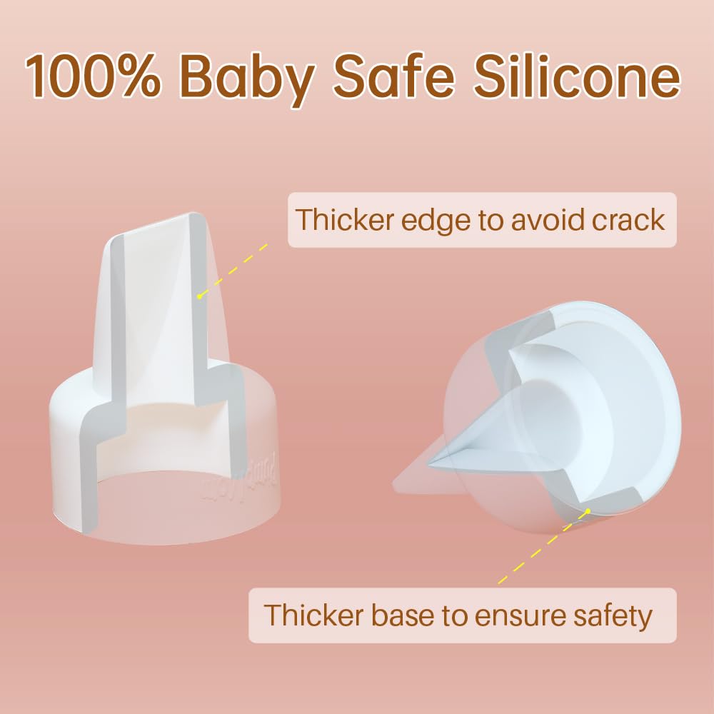 PUMPMOM-US Replacement Duckbill Valves and Backflow Protector for Spectra, Compatible Pump Parts for Spectra S1 S2 9 Plus and SG (Not Original S2 Accessories)