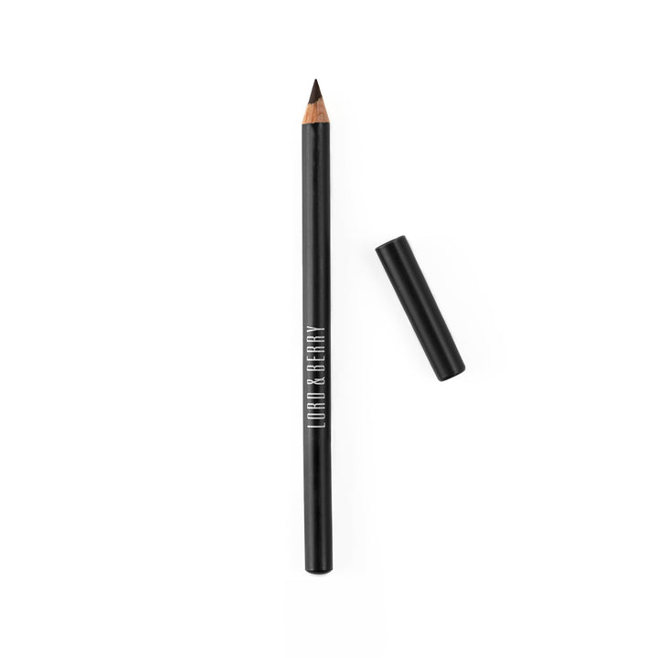 Lord & Berry LINE/SHADE Long Lasting Water Resistant Wooden Eye Makeup Pencil, Coffee