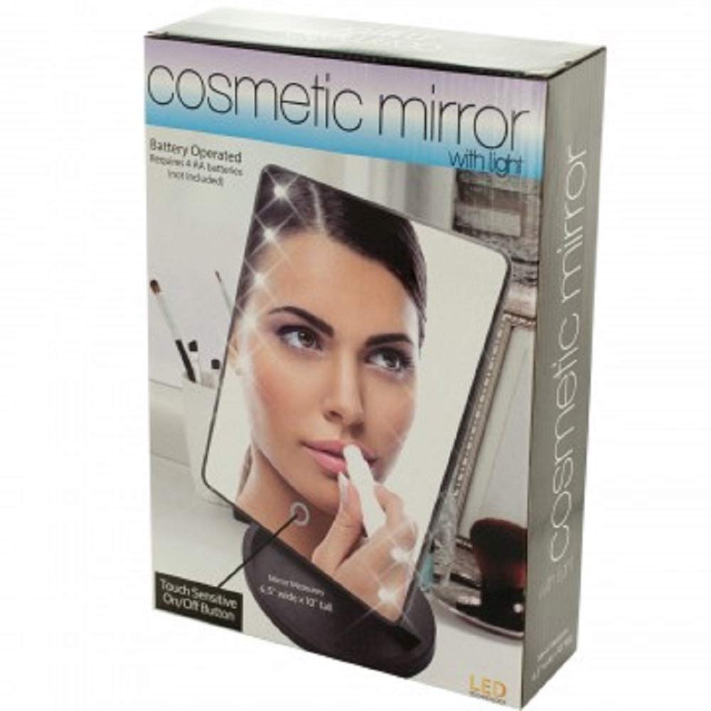 BrandBold Premium Adjustable Cosmetic Mirror with LED Lights