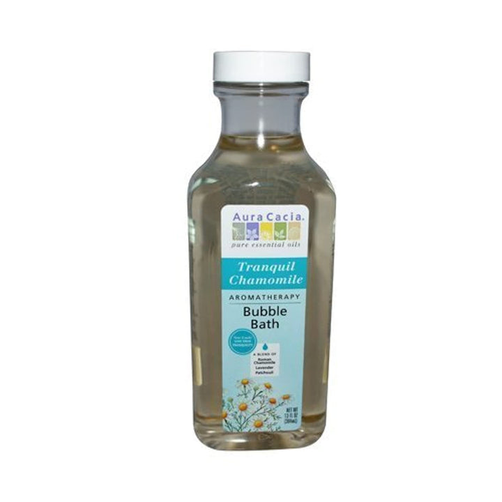 Aura Cacia Tranquility Aromatherapy Bubble Bath 13 oz. bottle (Pack of 4)