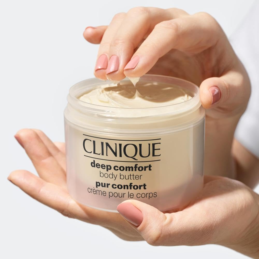 Womens designers by Clinique, (CLINIQUE DEEP COMFORT BODY BUTTER 6.7 oz / 200 ml)