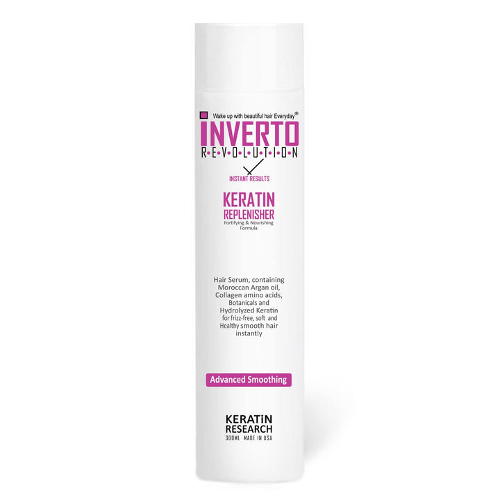 Inverto Instant Keratin Replenisher Nourishing Complex of Argan Oil and Amino Acids Smooth Soft Frizz Free Shiny Hair