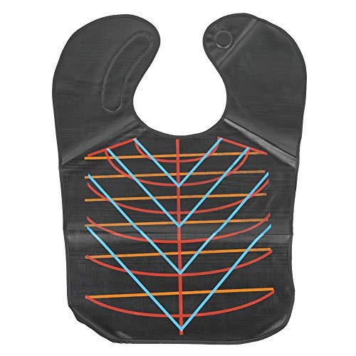 Hair Capes Professional for Dyeing Hair Hairdressing Waterproof Oilproof Cutting Hair Beard Hairdressing Salon Barber Cape Anti-Static Haircut(Black)