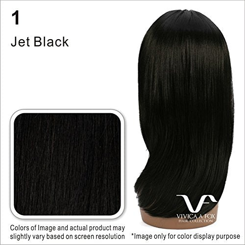 1 : Vivica A. Fox ORLANDO-V Lace Front Wig, New Futura Synthetic Fiber in Color 1