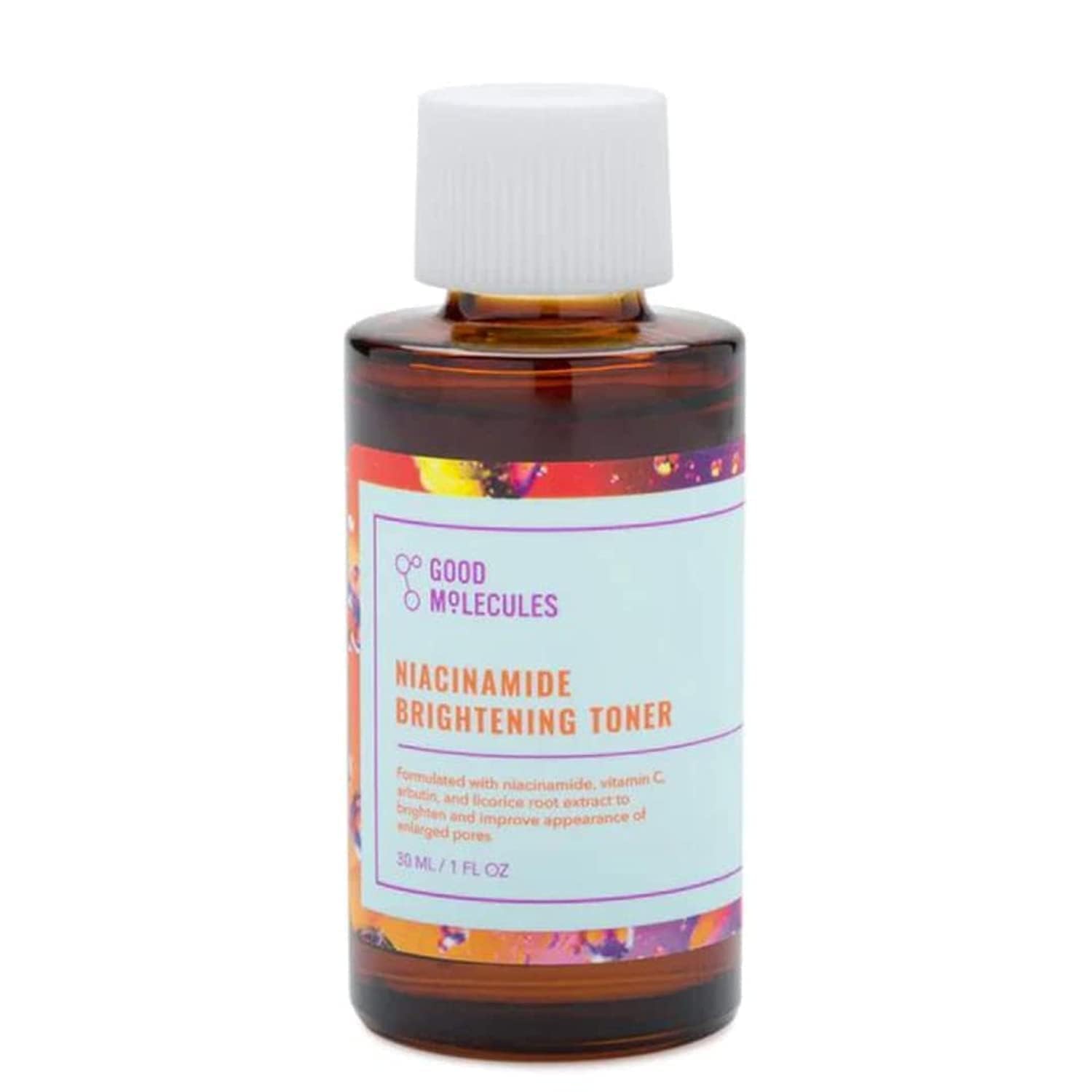Good Molecules Niacinamide Brightening Toner - Facial Toner with Niacinamide, Vitamin C, and Arbutin - Skincare for Face for Tone and Enlarged Pores