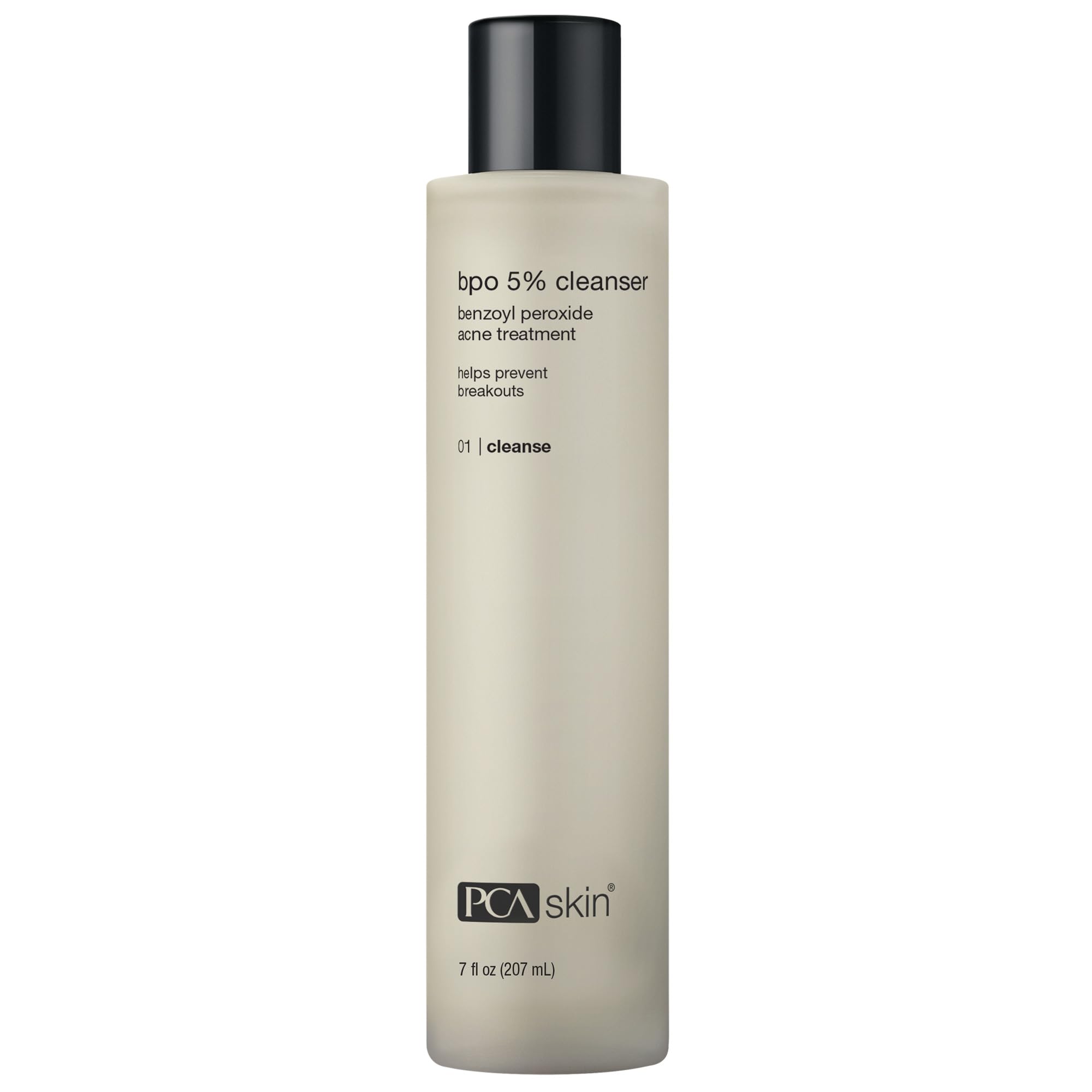 PCA SKIN 5% Benzoyl Peroxide Face Wash, Foaming Acne Facial Cleanser for Oily and Acne Prone Skin, Eliminates Existing Acne and Helps Prevent Future Breakouts, Cleanses and Calms, 7.0 Oz Bottle