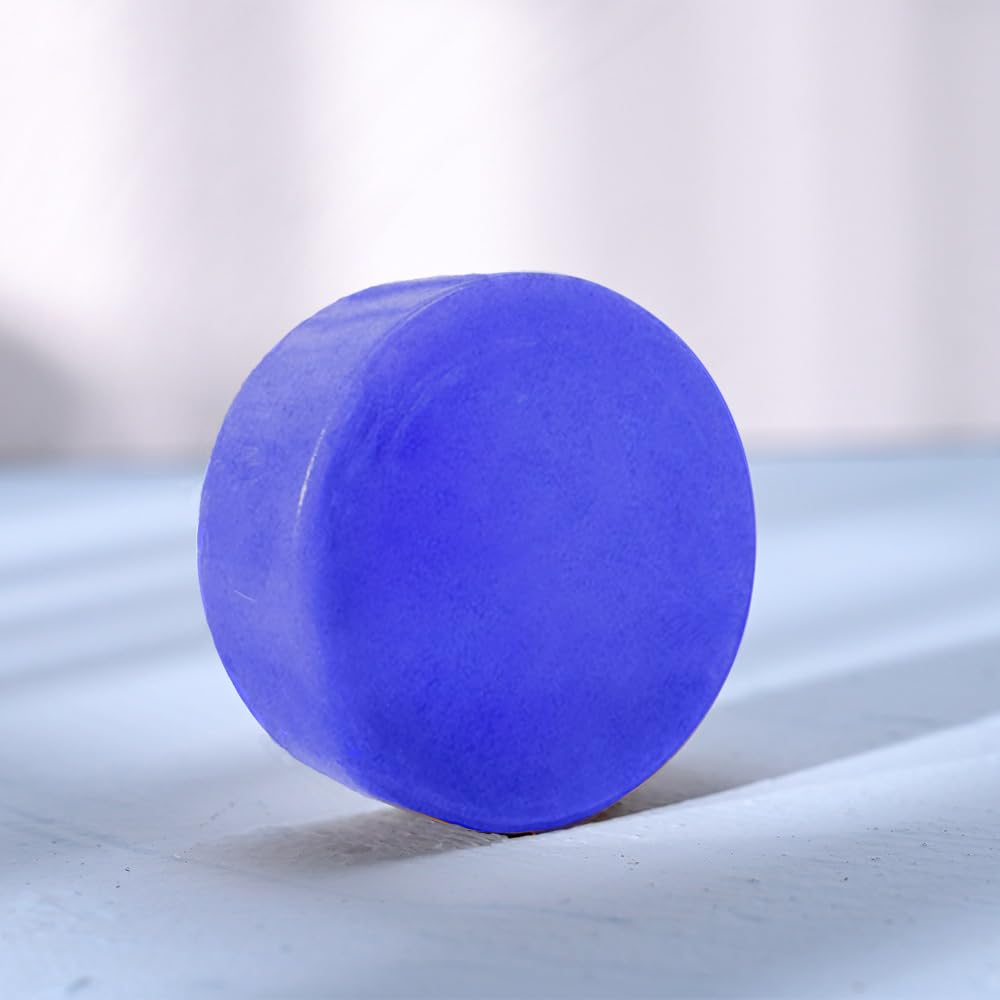 modayeri alisveriste yeni moda Purple Shampoo Bar with Biotin - Neutralize Brassy Tones & Strengthening Formula Solid Shampoo Bar - for Blonde, Lightened & Gray Hair, Vegan - Long-Lasting, 3.2 oz