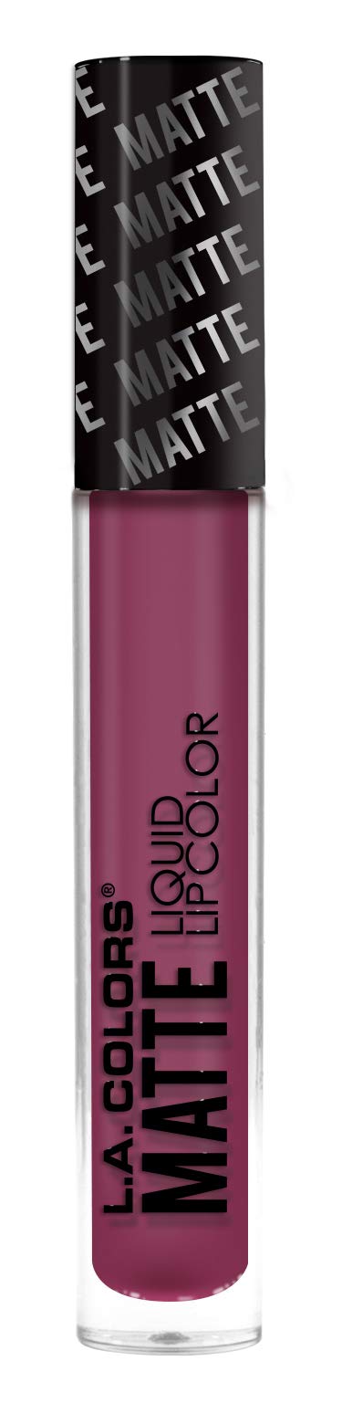 L.A. Colors Matte Liquid Lip Color, Perfection Pink, 3.9g