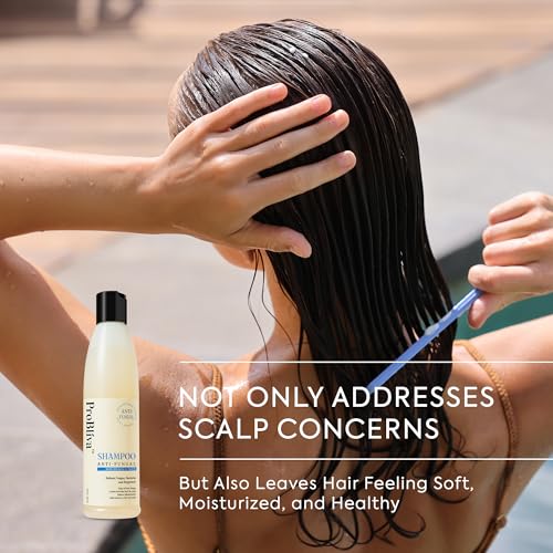 ProBliva Fungus Shampoo for Itchy Scalp and Hair Care - Helps Calm & Soothe Scalp with Natural Ingredients Emu Oil, Jojoba Oil, Coconut Oil