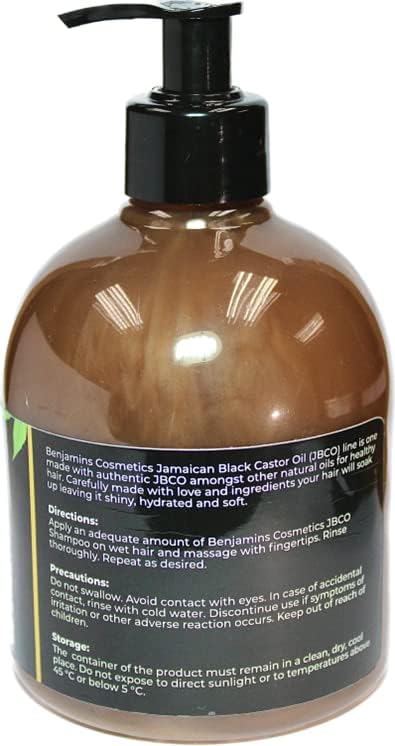 Benjamins Cosmetics Moisturizing Shampoo with Jamaican Black Castor Oil