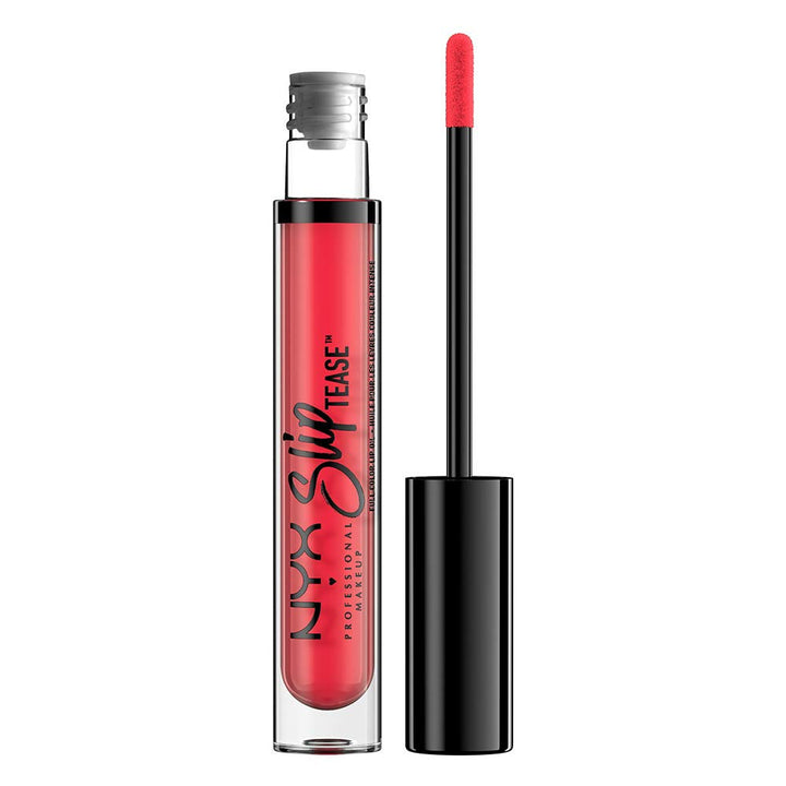 NYX Cosmetics Slip Tease Full Color Lip Oil -Option Red Queen