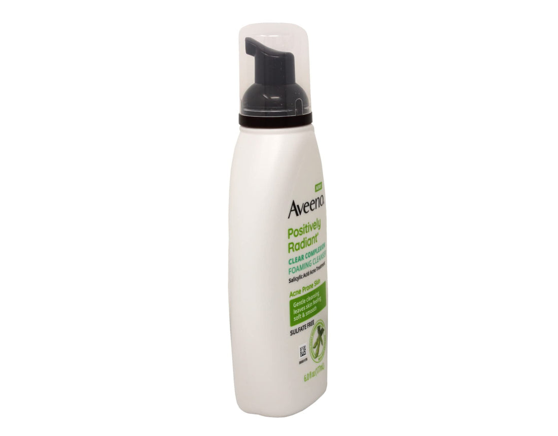 Aveeno Active Naturals Clear Complexion Foaming Cleanser 6 OZ (PACK OF 2)