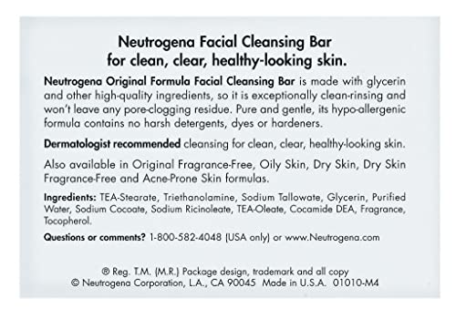 Neutrogena Bar Soap Original 3.5 Ounce Boxed (6 Pack)