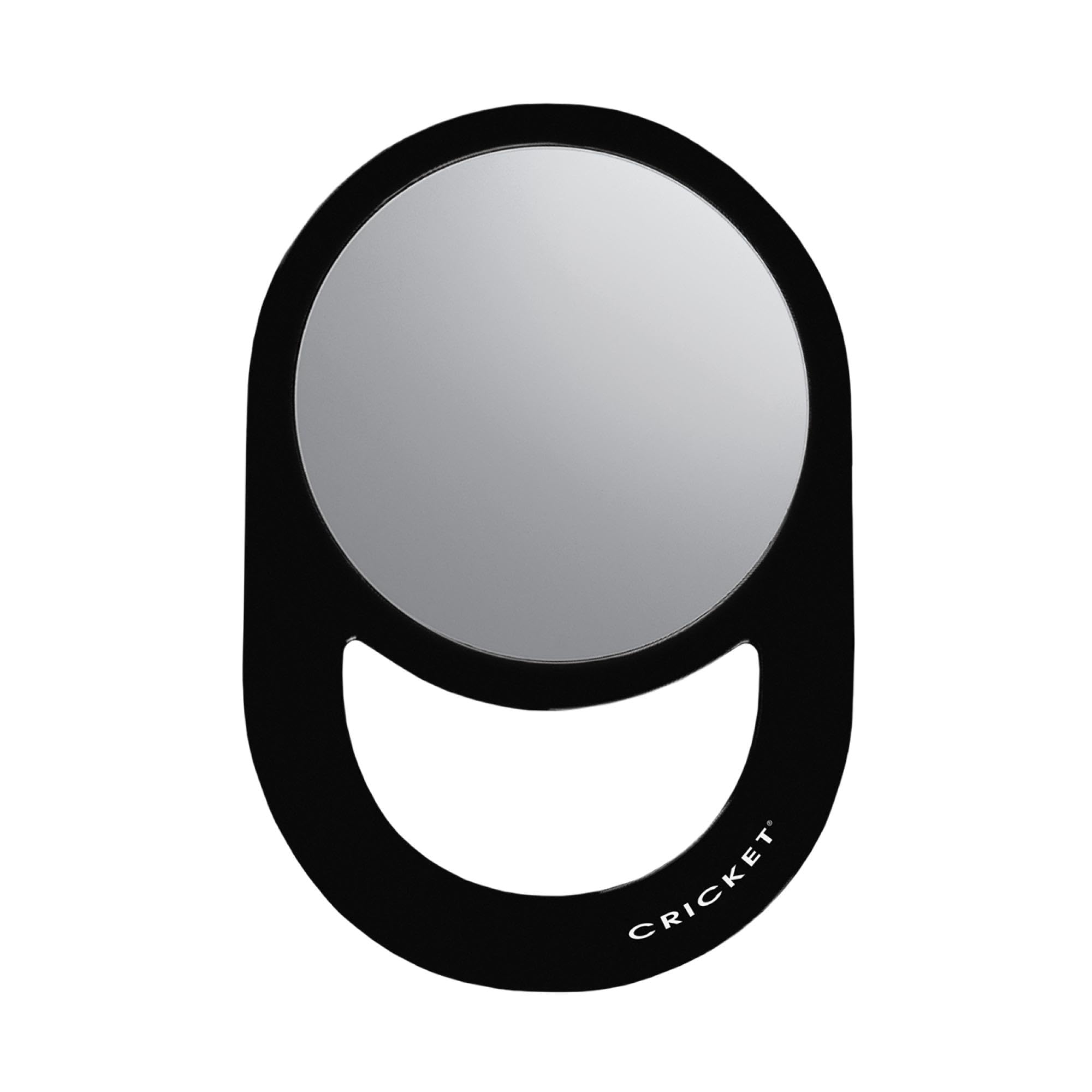 Cricket Oval Styling Mirror, Black