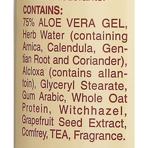 Alvera All Natural Roll-On Deodorant Aloe & Almonds - 3 Fl Oz, 4 pack